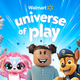 An image shows toys and TV characters surrounding a smiling Roblox avatar.
